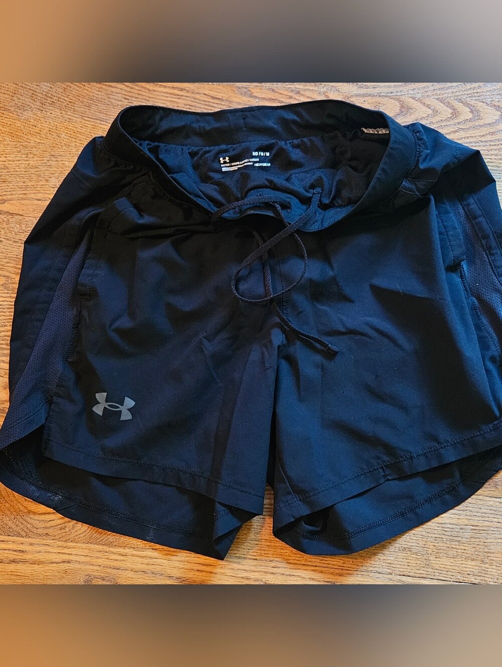 Under Armour Women’s Black Training Shorts with Drawstring